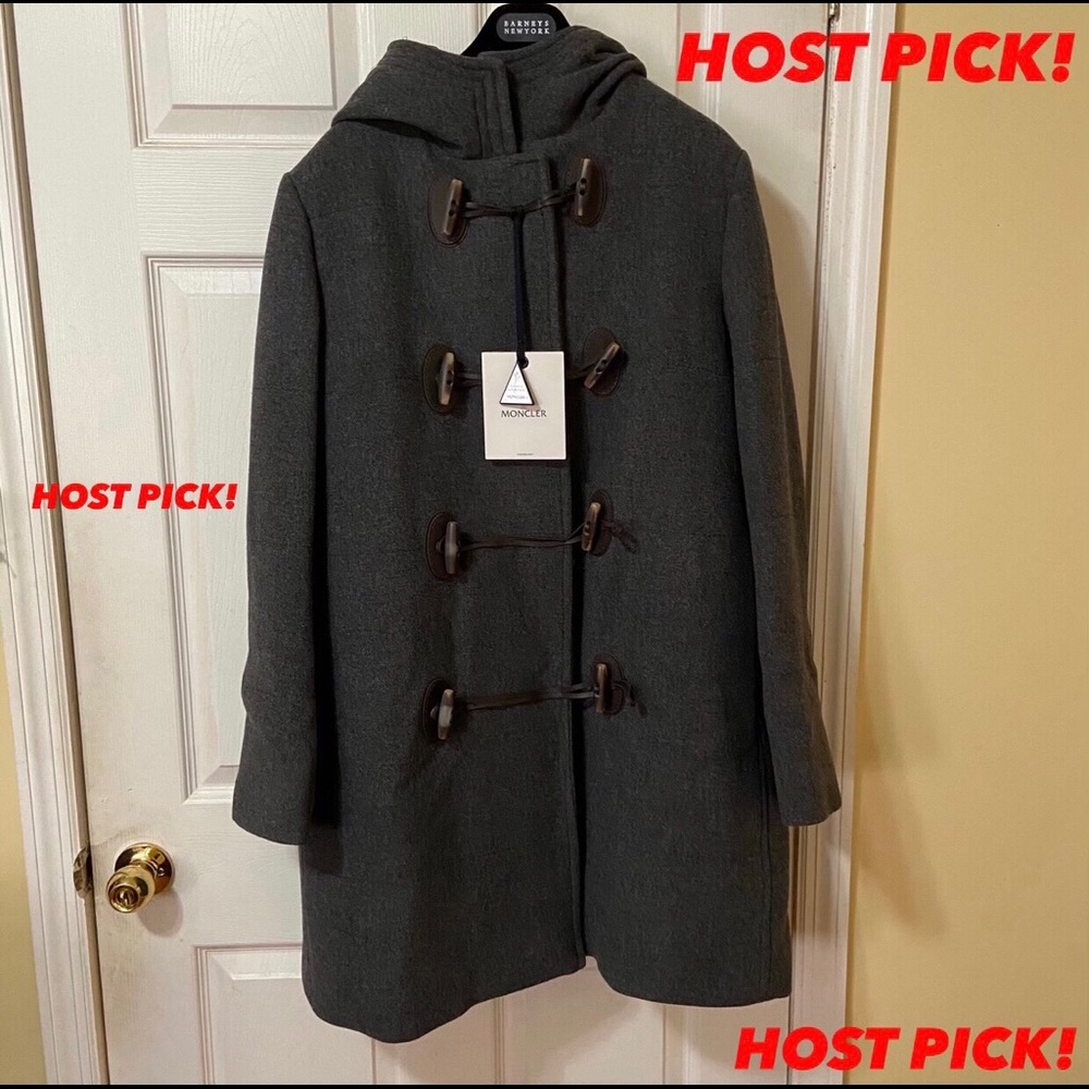 Moncler RARE TOGGLE PEACOAT Size 5